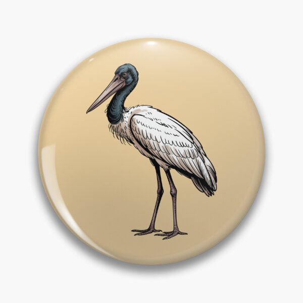 Item preview, Jabiru stork (Tuiuiú), iconic bird of the Pantanal, Brazil designed and sold by 123ks.