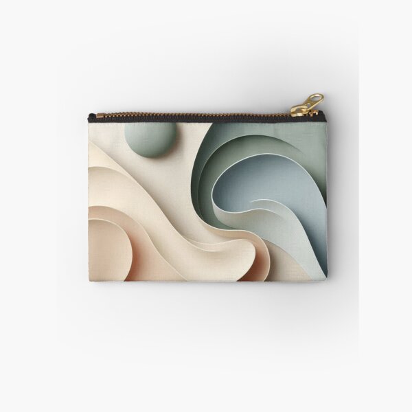 Item preview, Soft Geometric Flow Abstract Artwork designed and sold by Dogandesighn.