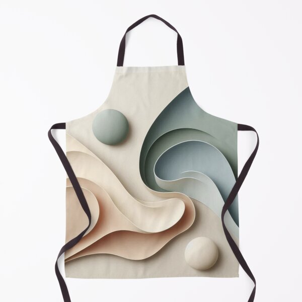 Item preview, Soft Geometric Flow Abstract Artwork designed and sold by Dogandesighn.