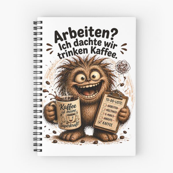 Item preview, Coffee Monster working? I thought we drank coffee. designed and sold by NeedfulThingsOb.
