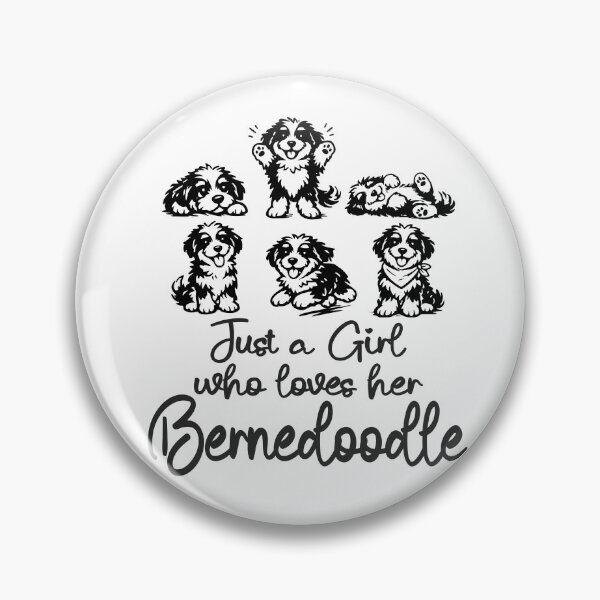 Item preview, Just a Girl Who Loves Her Bernedoodle Dog Kids designed and sold by Colorfulman.
