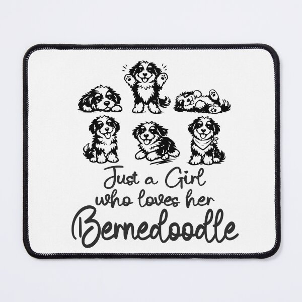 Item preview, Just a Girl Who Loves Her Bernedoodle Dog Kids designed and sold by Colorfulman.