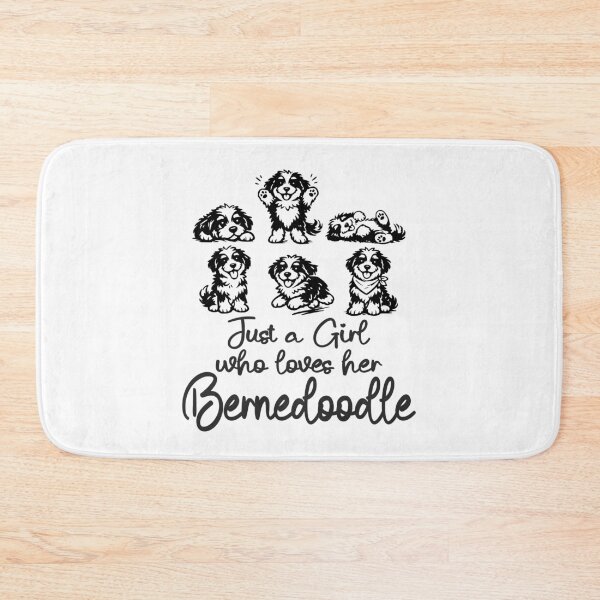 Item preview, Just a Girl Who Loves Her Bernedoodle Dog Kids designed and sold by Colorfulman.