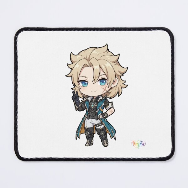 Item preview, Cute Varka - Knight of Boreas & Rainbow Script designed and sold by EWCY store.