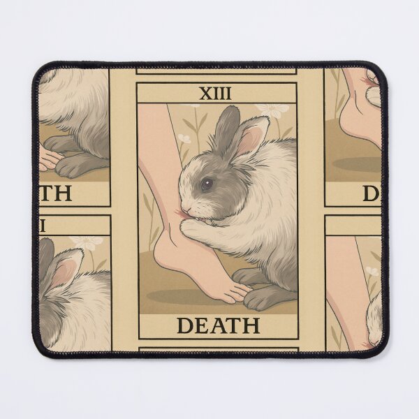 Item preview, Rabbit Trot Card - Death designed and sold by TheWarrenCreations.