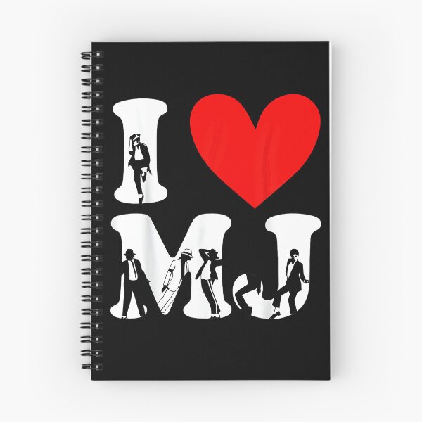 Item preview, I Heart MJ Graphic design black red white designed and sold by FerminVigo.