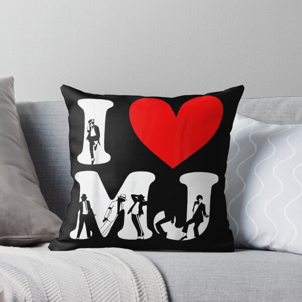 Item preview, I Heart MJ Diseño gráfico negro rojo blanco designed and sold by FerminVigo.