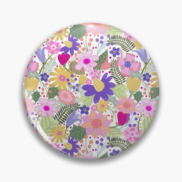 Item preview, Pretty Floral Pattern designed and sold by Nancy Salus.