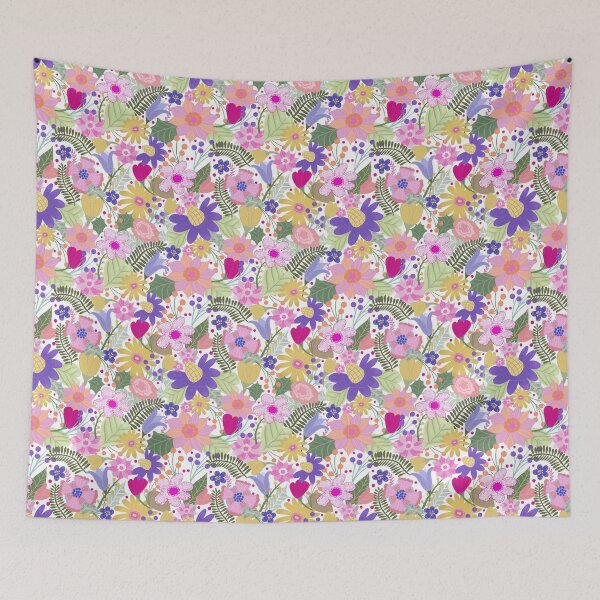 Item preview, Pretty Floral Pattern designed and sold by Nancy Salus.