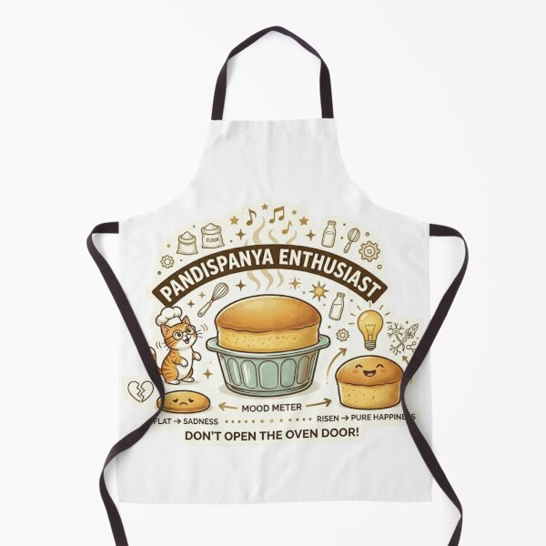 Item preview, Pandispanya Enthusiast - Funny Baking Cat Cake Mood Meter designed and sold by Zeyzep.