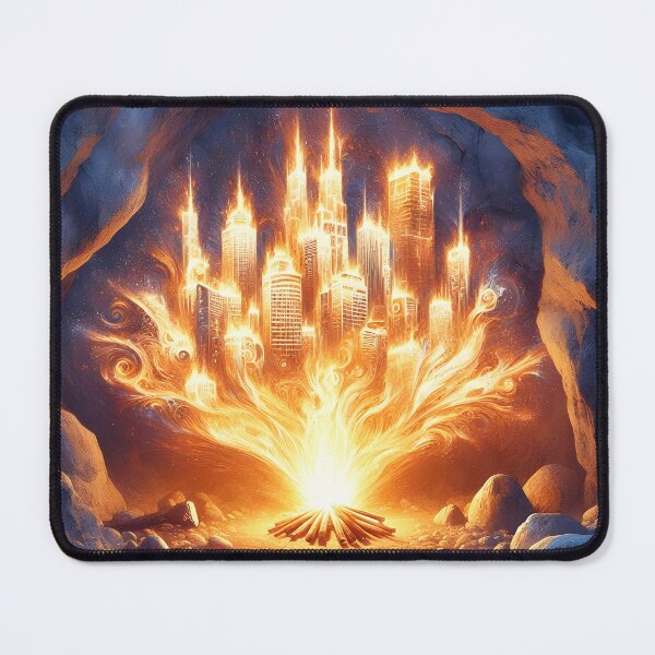 Item preview, It all Started with Fire, Ai Generated Art designed and sold by ACC .