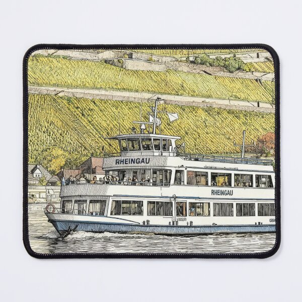 Item preview, Boat trip on the Rhine designed and sold by sid1802.