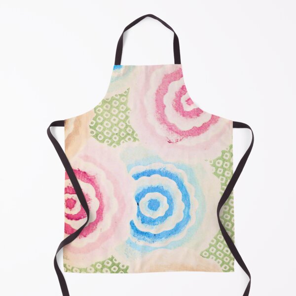 Item preview, Ripple — Concentric Floral Circles in Pink, Blue & Green designed and sold by LouDSarG.