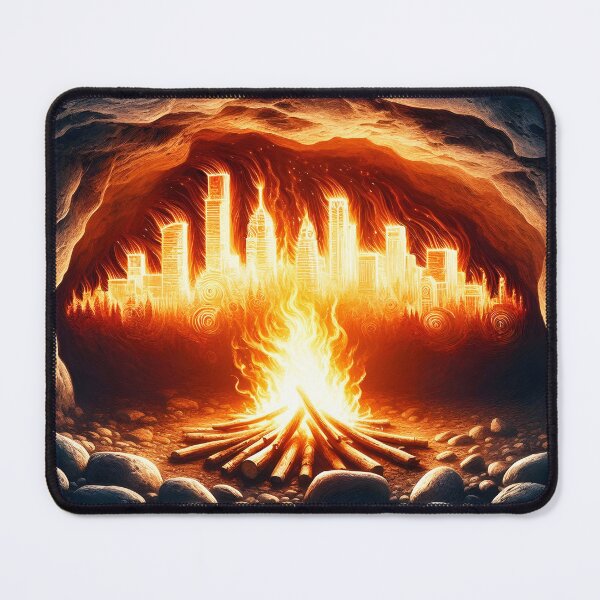 Item preview, It all Started with Fire, Ai Generated Art designed and sold by ACC .