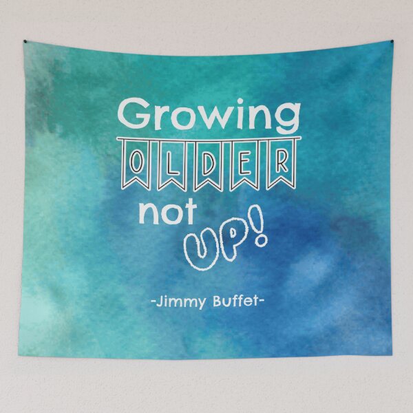 Item preview, growing older not up, human made meme designed and sold by GiSilver.