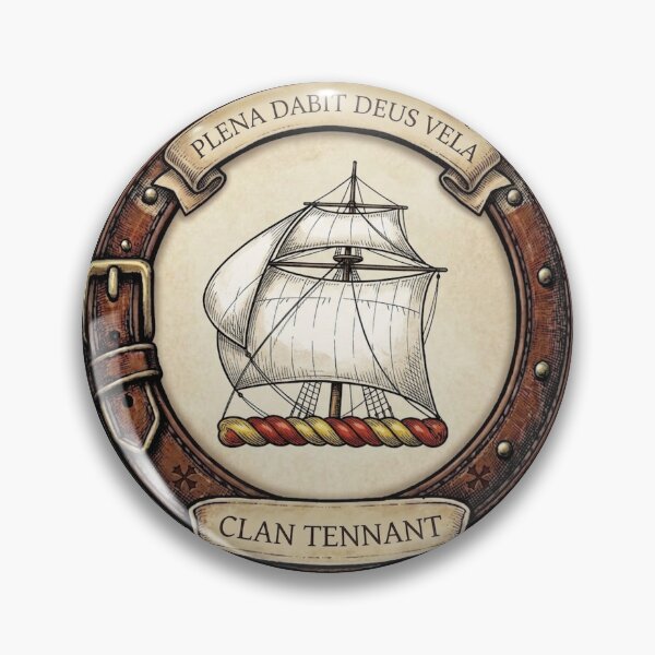 Item preview, Clan Tennant Crest designed and sold by BagTown Clans.