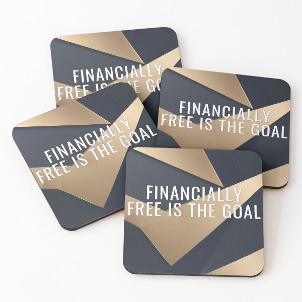 Item preview, Financially Free Is The Goal designed and sold by WeAllFeltThat.