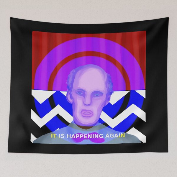 Item preview, It is happening again (black lodge) designed and sold by pinkybat.