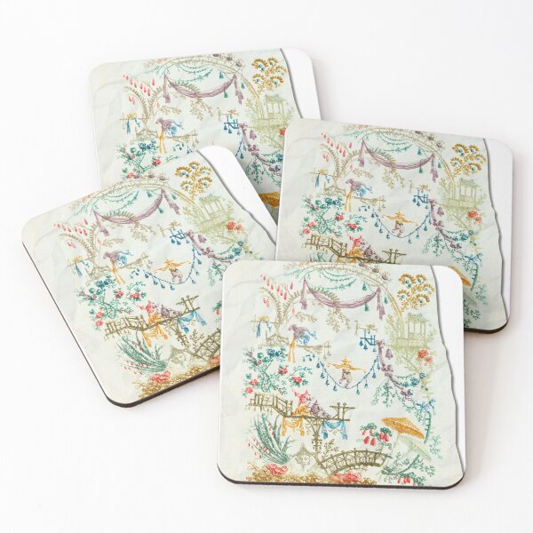 Item preview,  Pillement — 18th Century Chinoiserie Garden Fantasy designed and sold by LouDSarG.