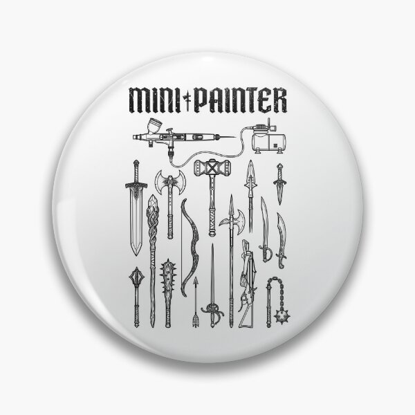 Item preview, Fantasy Weapons Mini Painter Miniature Airbrush Painting designed and sold by GrandeDuc.