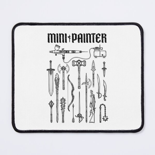 Item preview, Fantasy Weapons Mini Painter Miniature Airbrush Painting designed and sold by GrandeDuc.
