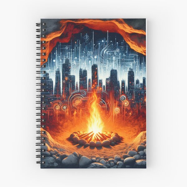 Item preview, It all Started with Fire, Ai Generated Art designed and sold by ACC .