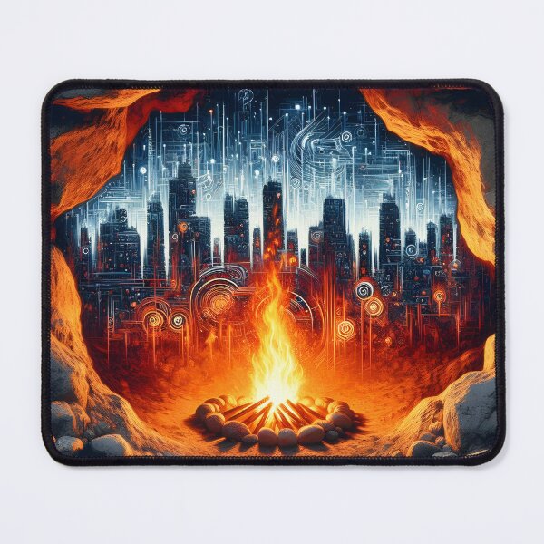 Item preview, It all Started with Fire, Ai Generated Art designed and sold by ACC .