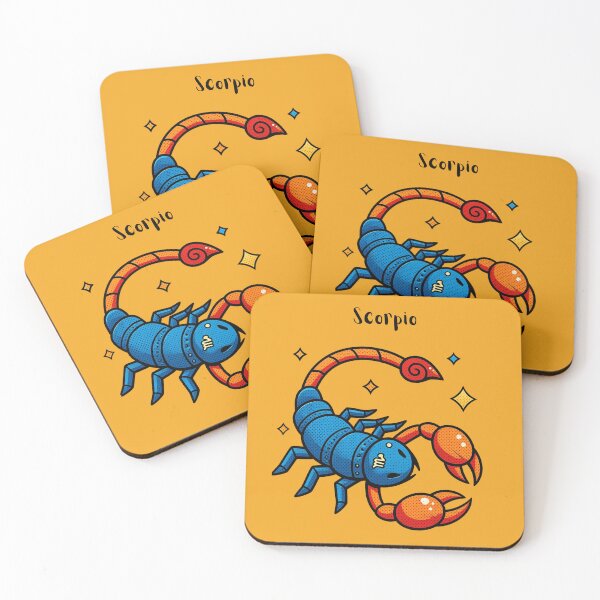 Item preview, Scorpio Zodiac Sign Retro Pop Art Scorpion Illustration designed and sold by SolutionsArt.