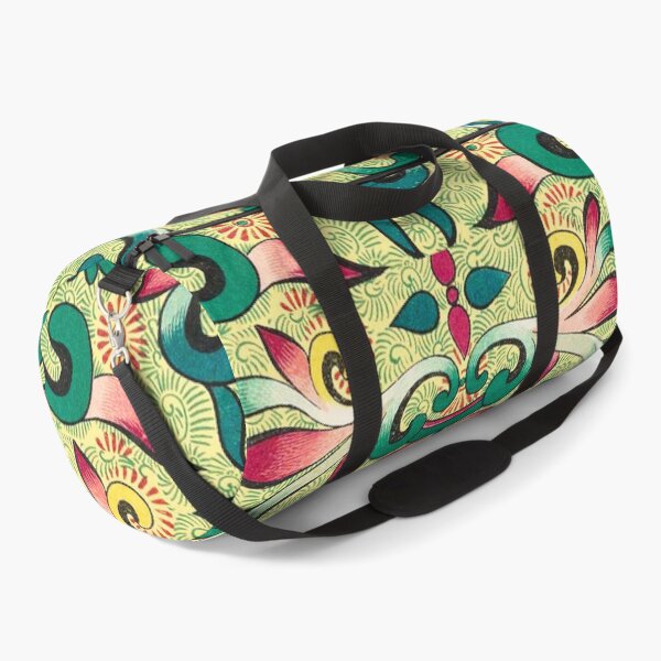 Item preview, Shou Repeat — Chinese Decorative Scroll Border in Green & Pink designed and sold by LouDSarG.
