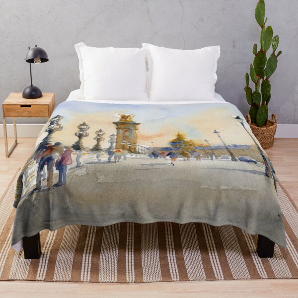 Item preview, Paris Bridge Watercolor designed and sold by caracatita75.