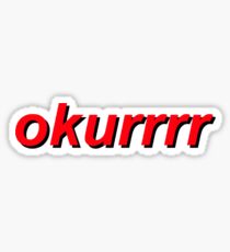 cardi b sticker okurrr Sticker