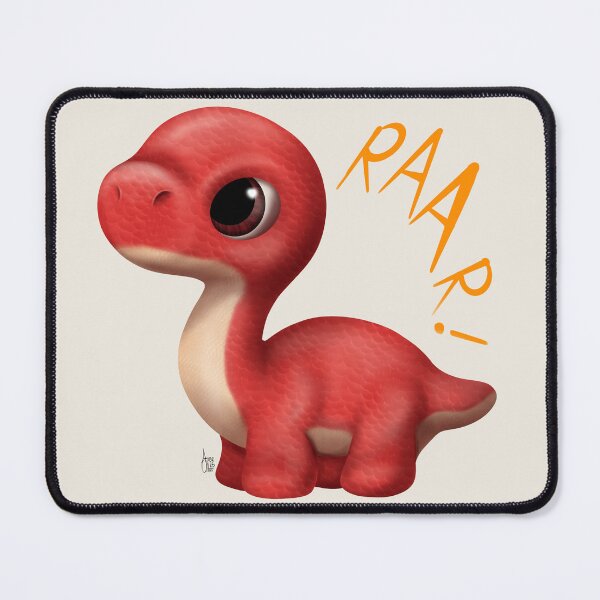 Item preview, Cute Diplodocus – RAAR Dinosaur designed and sold by AnneOther.