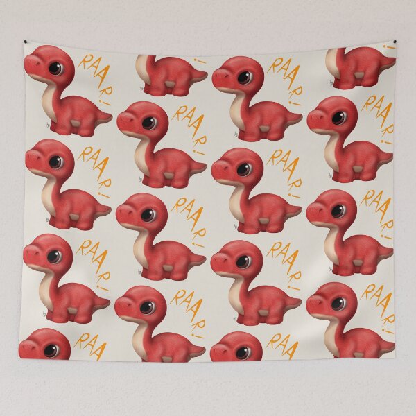 Item preview, Cute Diplodocus – RAAR Dinosaur designed and sold by AnneOther.