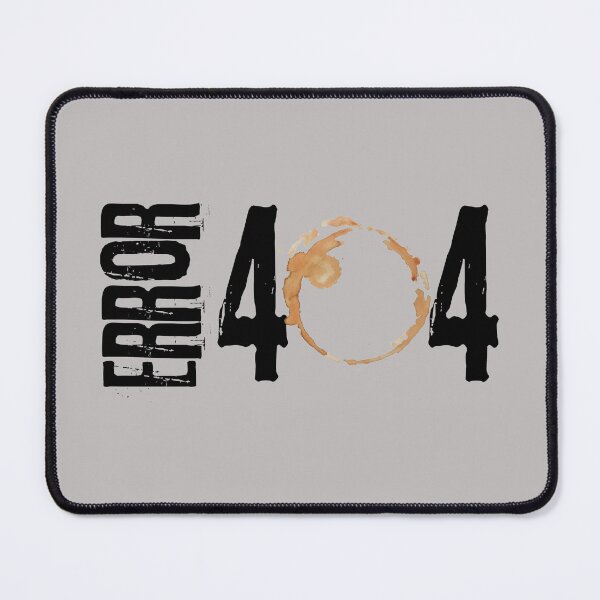 Item preview, Funny Coffee Stain for Coffee Lovers 404 Error Coffee not Found designed and sold by Artycom.