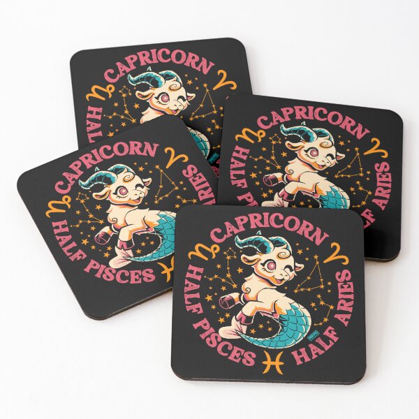 Item preview, capricorn:Half Pisces,Half Aries  designed and sold by World Domination For Cats ®.