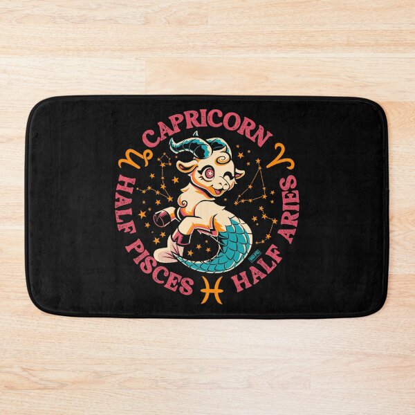 Item preview, capricorn:Half Pisces,Half Aries  designed and sold by World Domination For Cats ®.