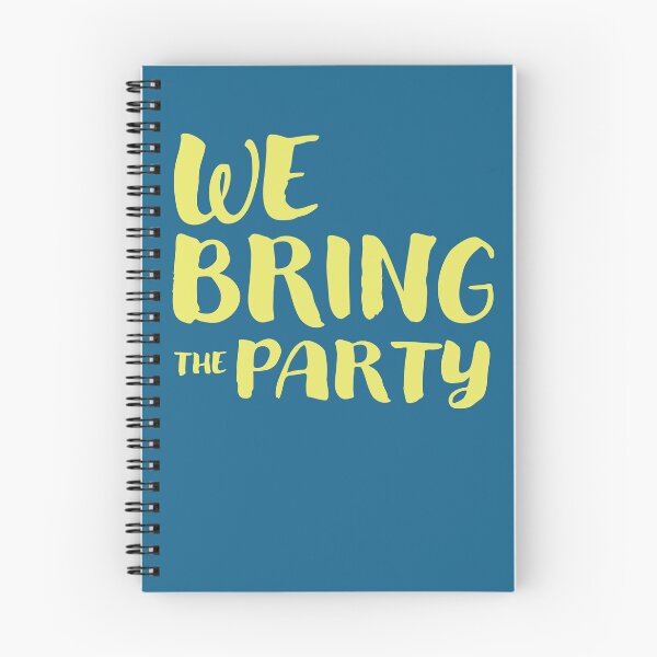 Item preview, We Bring The Party | Scotland Football World Cup Fan T-Shirt | Tartan Army Chant Design | Blue & Yellow Bold Text designed and sold by PunksterClub.