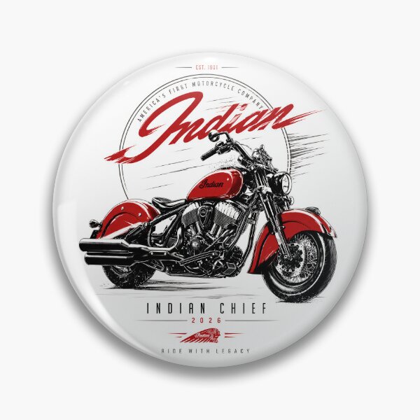 Artikelvorschau, Thunderstroke 116 V-Twin Indian Chief 2026 Classic Cruiser entworfen und verkauft von EdGraphy.