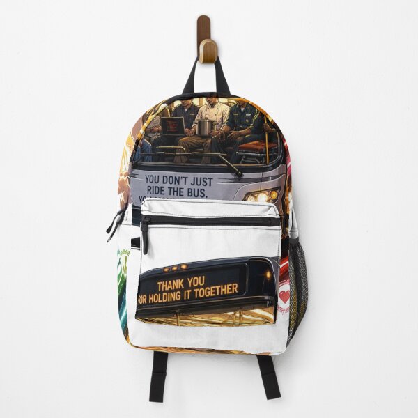 Item preview, Hopeful Bus Journey Art designed and sold by InkNovaLab.
