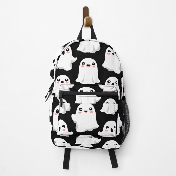 Item preview, Cute Ghost Pattern – Kawaii Spooky Seamless Halloween Design designed and sold by BlackBoneArt.