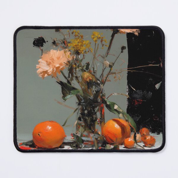 Item preview, Vase of Flowers with Oranges designed and sold by lautir.