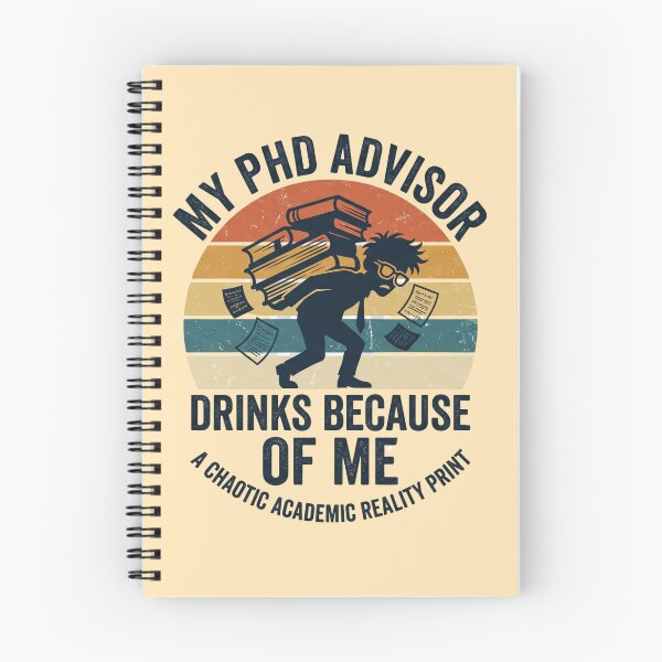 Item preview, My PhD Advisor Drinks Because of Me Funny Graduate Student Joke Gift for PhD Candidates Graduation Humor designed and sold by Im-Ara.
