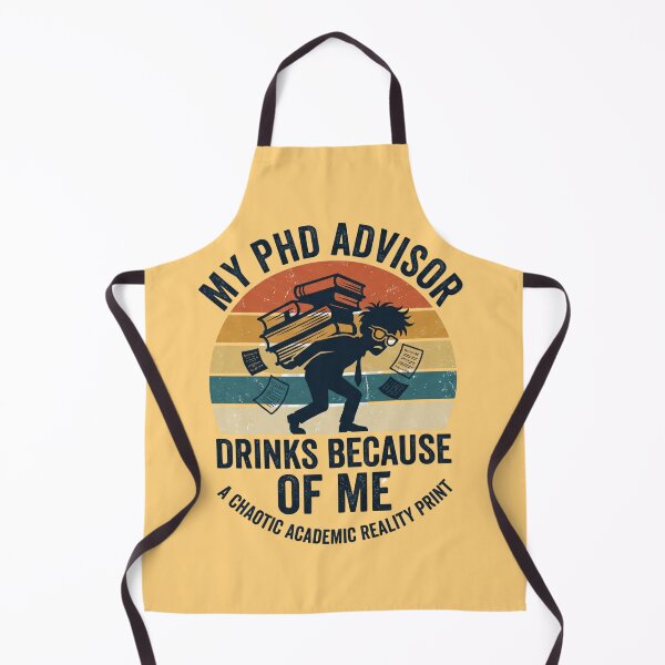 Item preview, My PhD Advisor Drinks Because of Me Funny Graduate Student Joke Gift for PhD Candidates Graduation Humor designed and sold by Im-Ara.