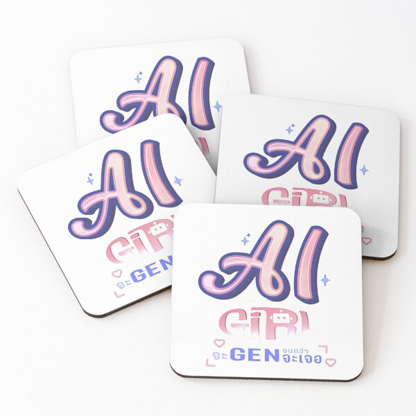 Item preview, AI girl logo designed and sold by Teerak shop.