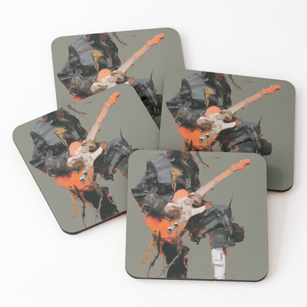 Item preview, Guitarist in Abstract Motion designed and sold by lautir.