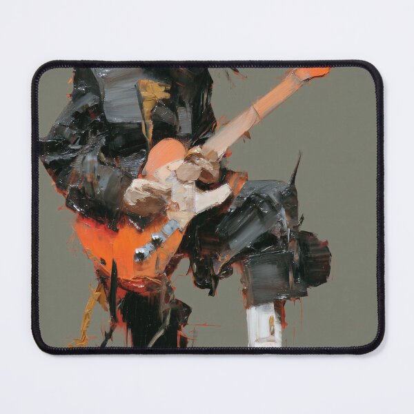 Item preview, Guitarist in Abstract Motion designed and sold by lautir.