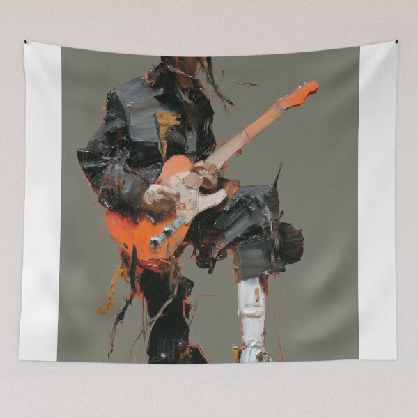 Item preview, Guitarist in Abstract Motion designed and sold by lautir.
