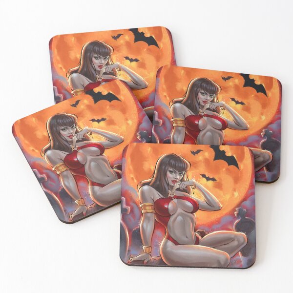 Item preview, Seductive Vampirella Under the Blood Moon designed and sold by HappyOops.