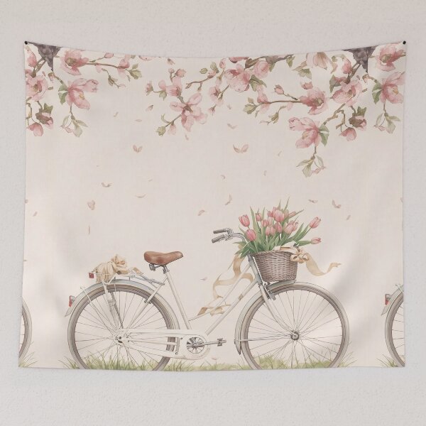Item preview, Spring Blossom Bicycle Cottagecore Aesthetic designed and sold by Deezyned.