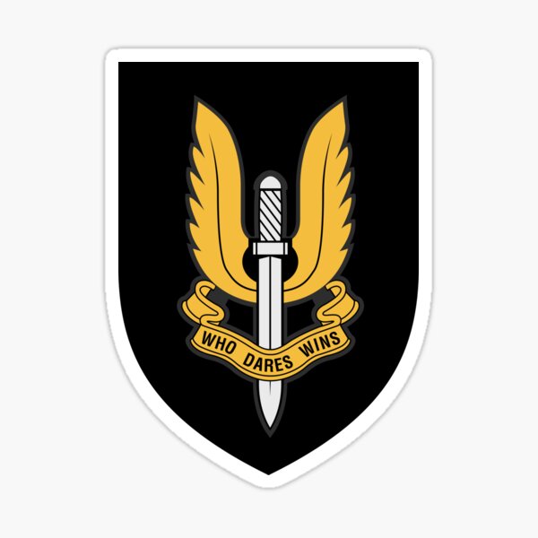 British SAS Sticker